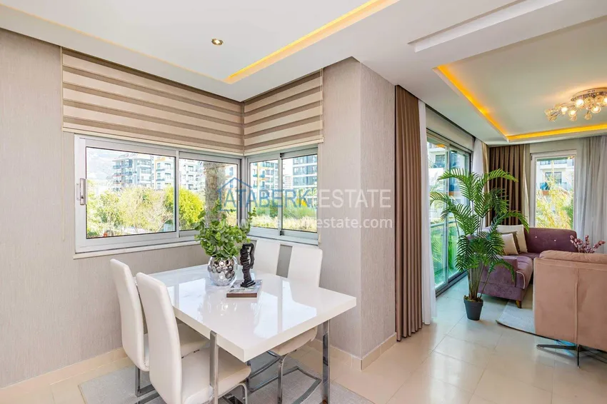 Purchase  2+1 garden duplex in Kestel on the beachfront - with new furniture and sea views 21 