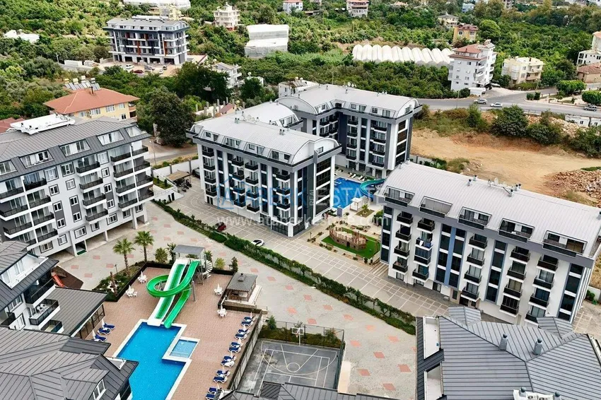 1+1 furnished apartment in Alanya, Upper Oba 2 