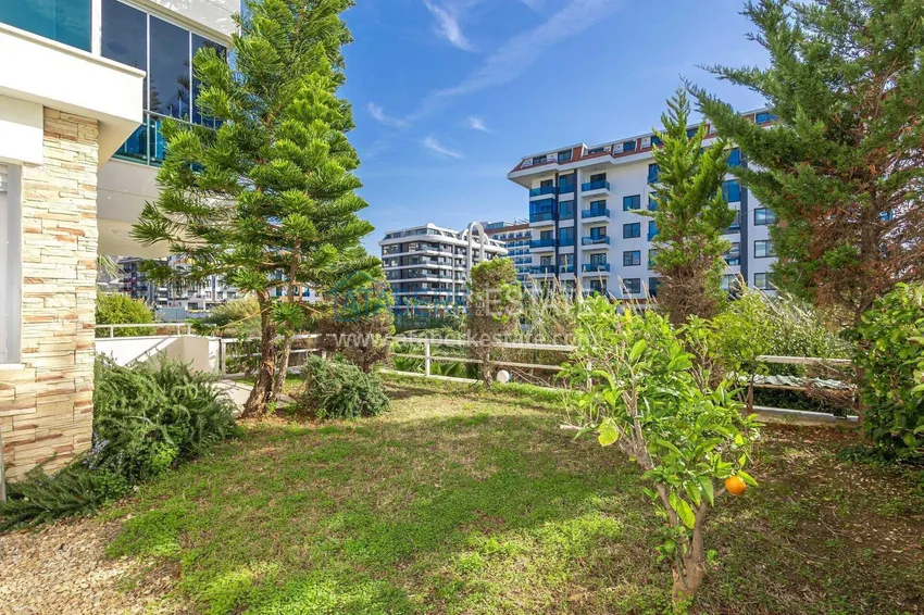 Purchase  2+1 garden duplex in Kestel on the beachfront - with new furniture and sea views 27 