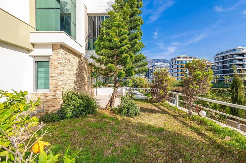 Purchase  2+1 garden duplex in Kestel on the beachfront - with new furniture and sea views 28 