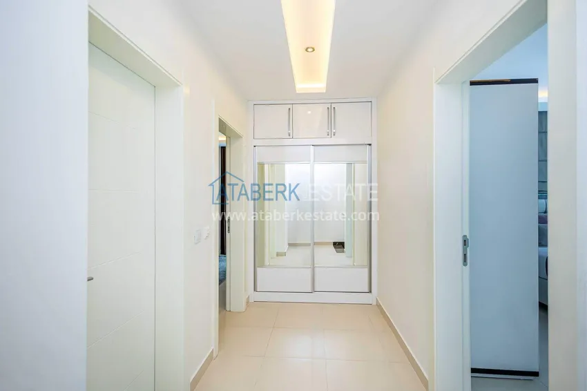 Purchase  2+1 garden duplex in Kestel on the beachfront - with new furniture and sea views 31 