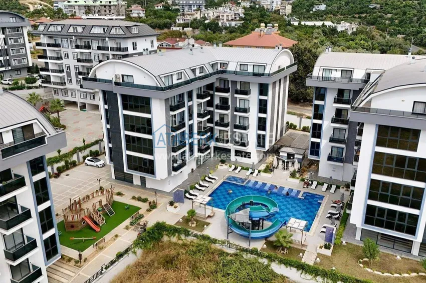 1+1 furnished apartment in Alanya, Upper Oba 3 