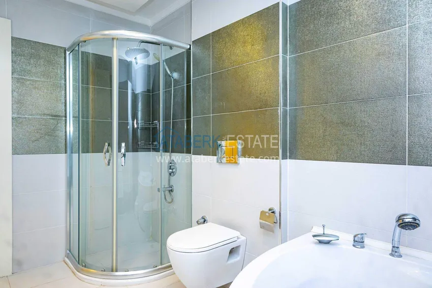 Purchase  2+1 garden duplex in Kestel on the beachfront - with new furniture and sea views 35 