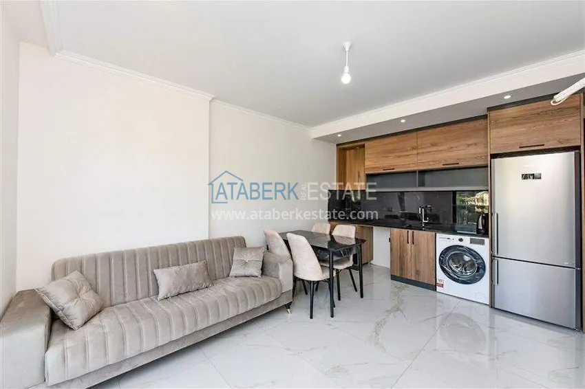 Purchase  1+1 furnished apartment in Alanya, Upper Oba 3 
