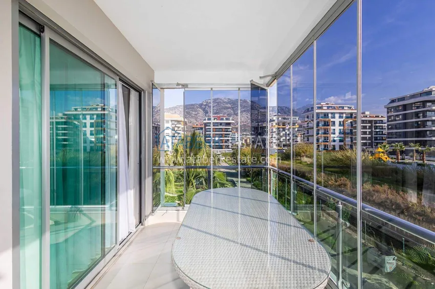 Purchase  2+1 garden duplex in Kestel on the beachfront - with new furniture and sea views 51 