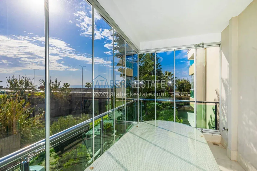 Purchase  2+1 garden duplex in Kestel on the beachfront - with new furniture and sea views 52 