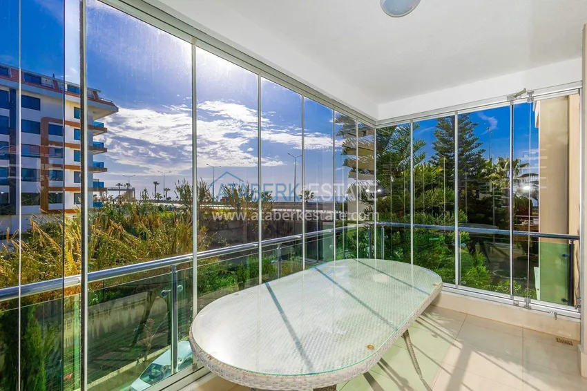 Purchase  2+1 garden duplex in Kestel on the beachfront - with new furniture and sea views 53 