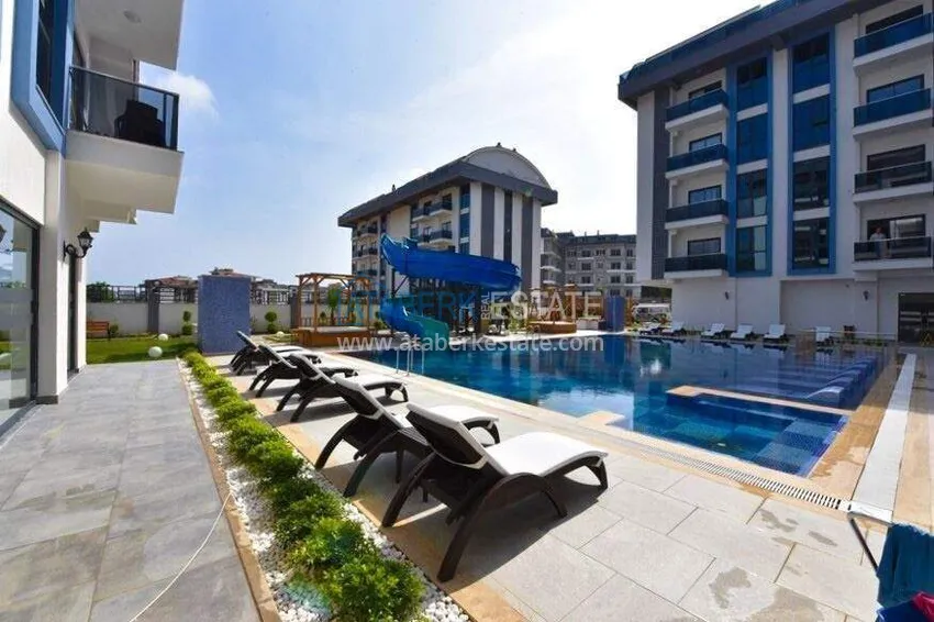 1+1 furnished apartment in Alanya, Upper Oba 6 