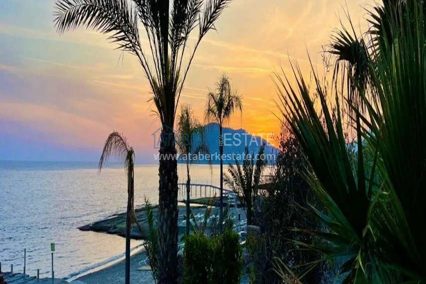 1+1 apartment with sea view in the Oba area - first line, furnished, suitable for a residence permit 7 