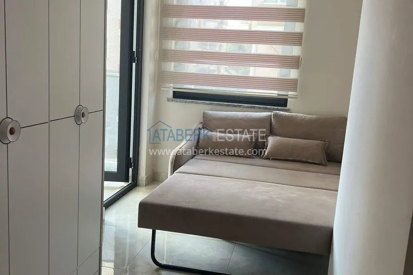 Purchase Turnkey three-room apartment in the center of Alanya, just 5 minutes from Cleopatra Beach 8 