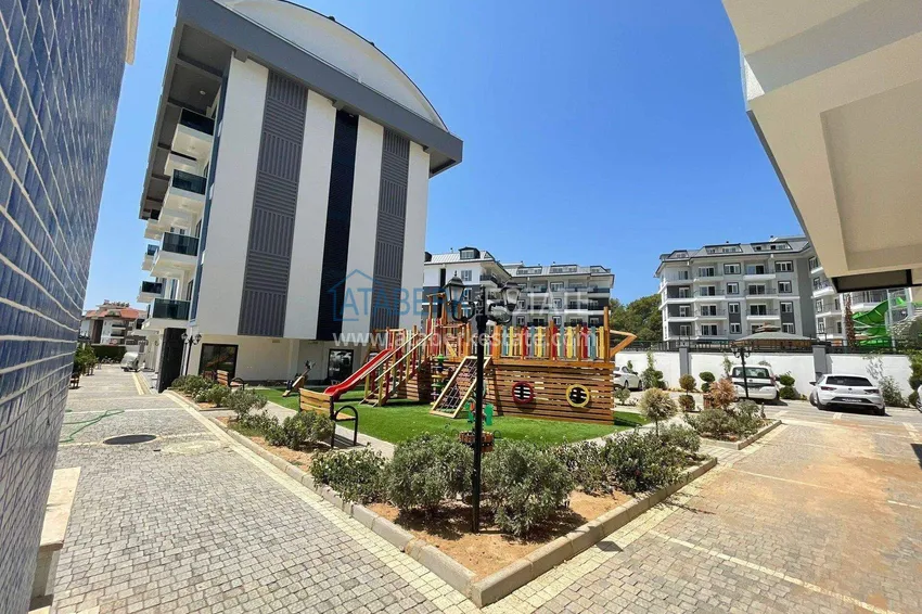 1+1 furnished apartment in Alanya, Upper Oba 9 