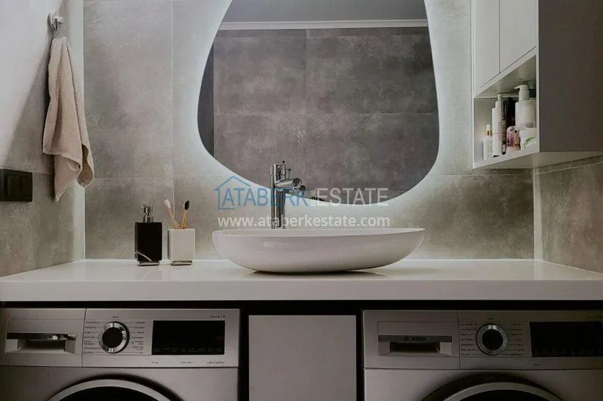 Purchase  Designer 2+1 apartment with sea view in Kargicak - from owner, 300 meters to the beach 15 