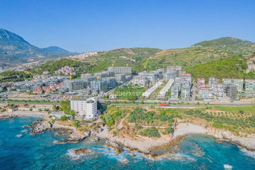 Designer 2+1 apartment with sea view in Kargicak - from owner, 300 meters to the beach 2 