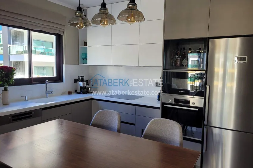 Purchase  Designer 2+1 apartment with sea view in Kargicak - from owner, 300 meters to the beach 2 