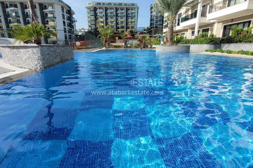 Designer 2+1 apartment with sea view in Kargicak - from owner, 300 meters to the beach 6 