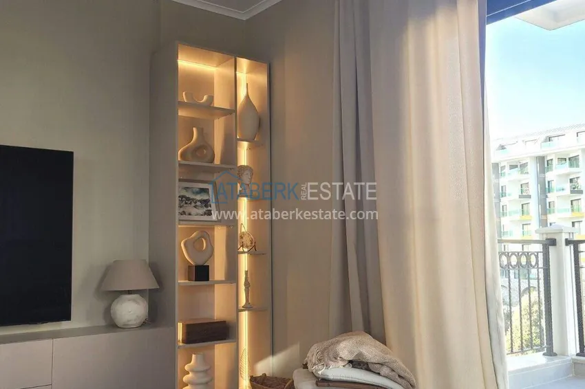 Purchase  Designer 2+1 apartment with sea view in Kargicak - from owner, 300 meters to the beach 7 
