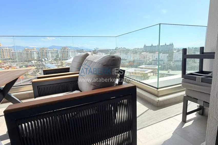 Purchase 1+1 apartment in Turkler, Alanya — 85 m², primary property in a complex with resort infrastructure 10 