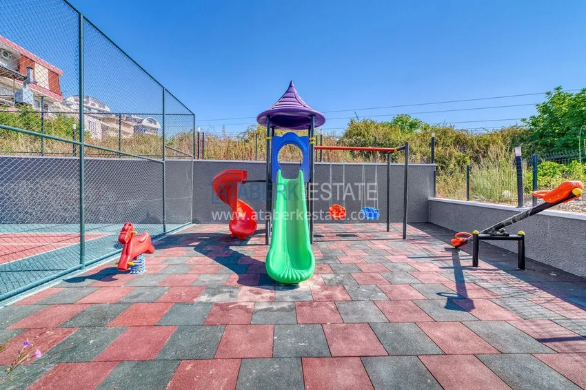 Newly furnished 1+1 apartment in Avsallar - complex with a short-term rental license 11