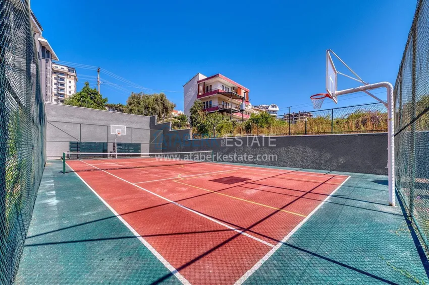 Newly furnished 1+1 apartment in Avsallar - complex with a short-term rental license 12