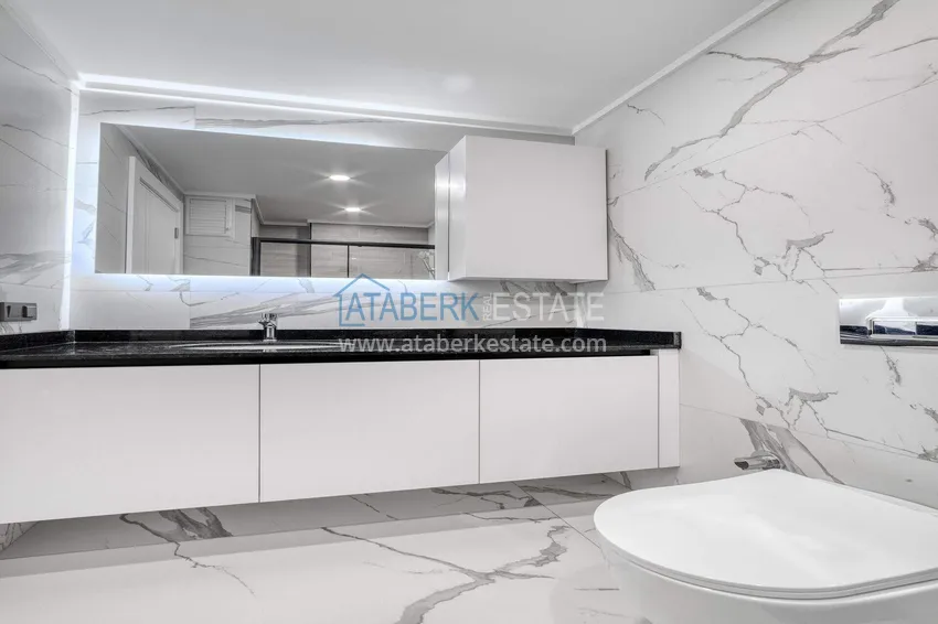 Purchase Newly furnished 1+1 apartment in Avsallar - complex with a short-term rental license 12