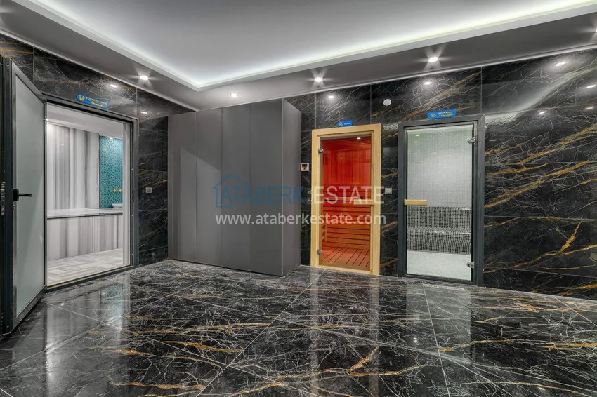 Newly furnished 1+1 apartment in Avsallar - complex with a short-term rental license 21