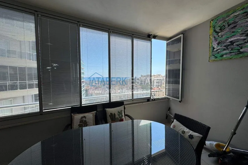 Purchase 1+1 apartment with sea view and furniture in Cikcilli, Alanya — offer from the owner 20 