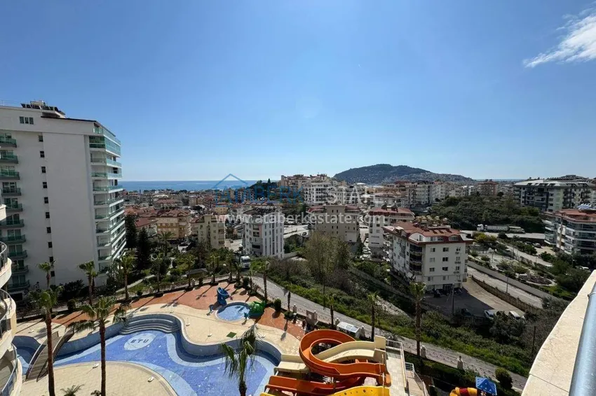 Purchase 1+1 apartment with sea view and furniture in Cikcilli, Alanya — offer from the owner 21 
