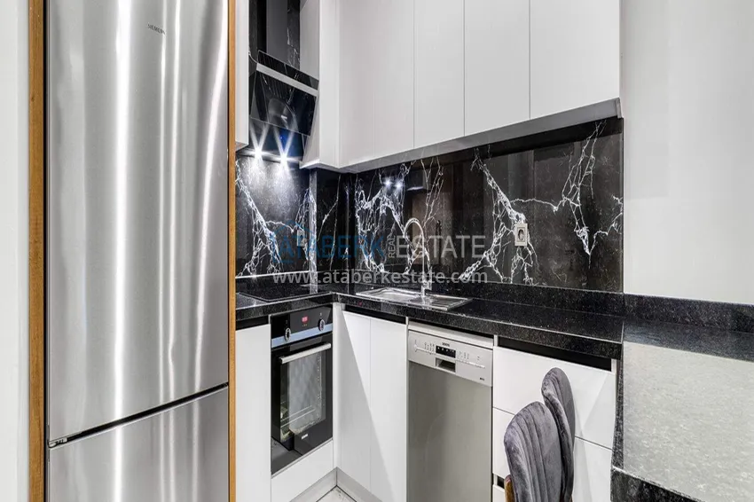 Purchase Newly furnished 1+1 apartment in Avsallar - complex with a short-term rental license 3