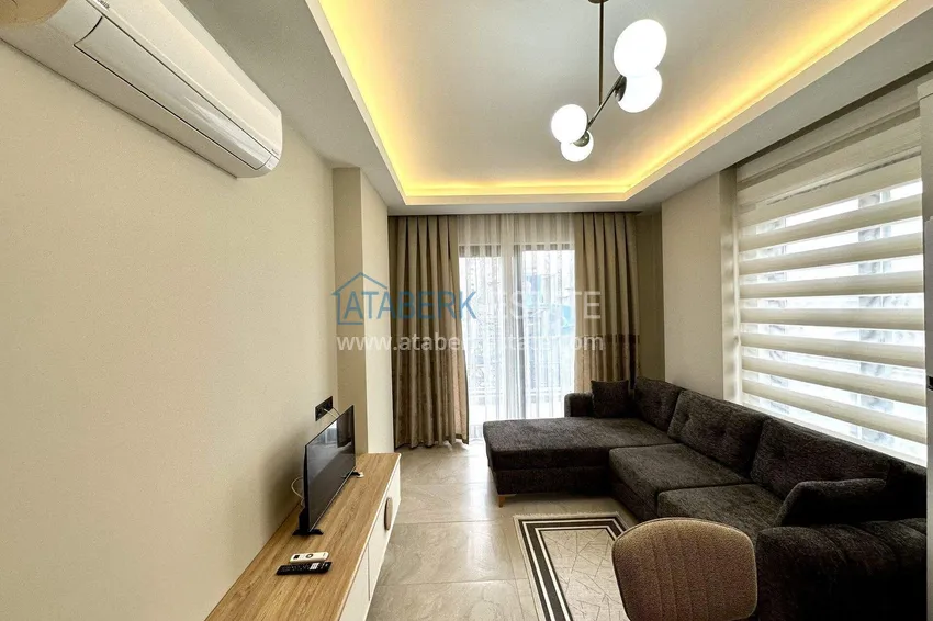 Purchase 1+1 apartment with new furniture in Mahmutlar - 400 meters from the sea, Ataturk Street 4 