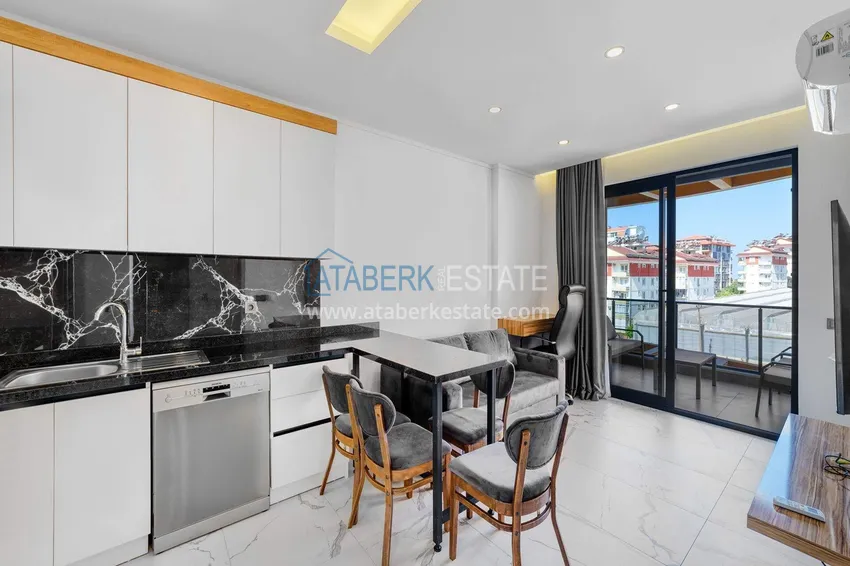 Purchase Newly furnished 1+1 apartment in Avsallar - complex with a short-term rental license 4