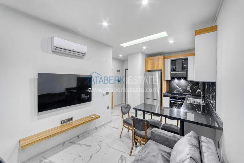 Purchase Newly furnished 1+1 apartment in Avsallar - complex with a short-term rental license 5
