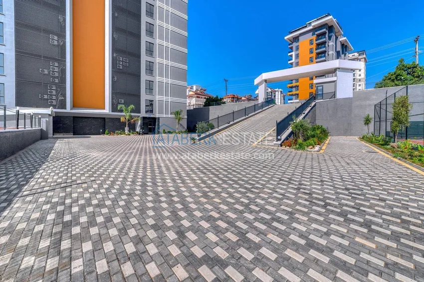 Newly furnished 1+1 apartment in Avsallar - complex with a short-term rental license 8