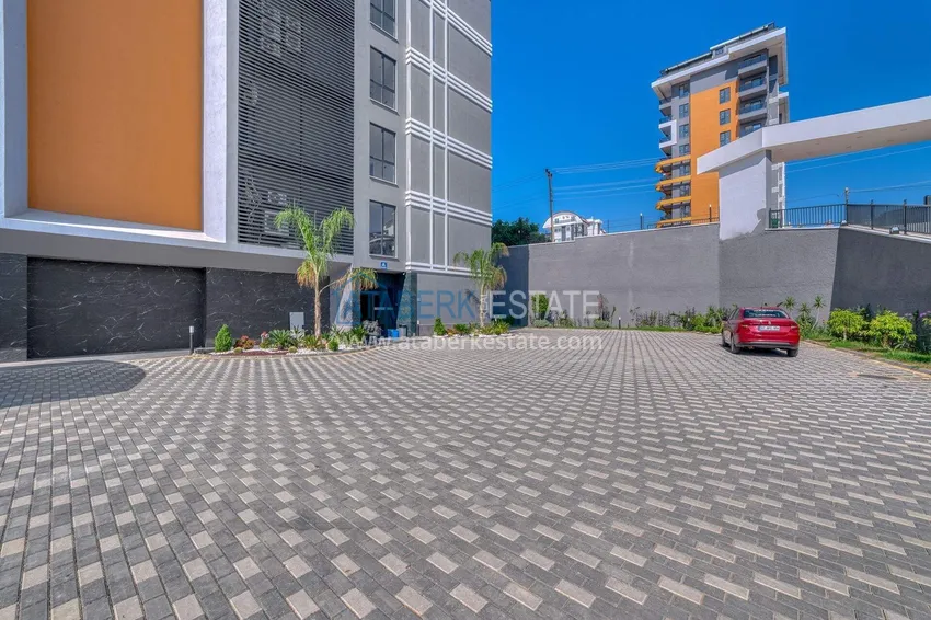 Newly furnished 1+1 apartment in Avsallar - complex with a short-term rental license 9