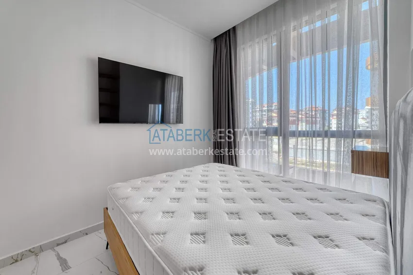Purchase Newly furnished 1+1 apartment in Avsallar - complex with a short-term rental license 8