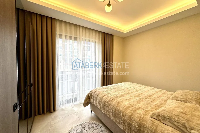 Purchase 1+1 apartment with new furniture in Mahmutlar - 400 meters from the sea, Ataturk Street 9 