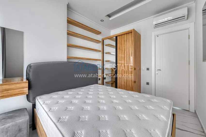 Purchase Newly furnished 1+1 apartment in Avsallar - complex with a short-term rental license 9