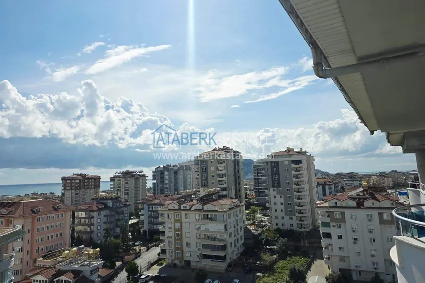 Purchase 3+1 apartments with sea views in Alanya, Cikcilli district - property under a residence permit 13 