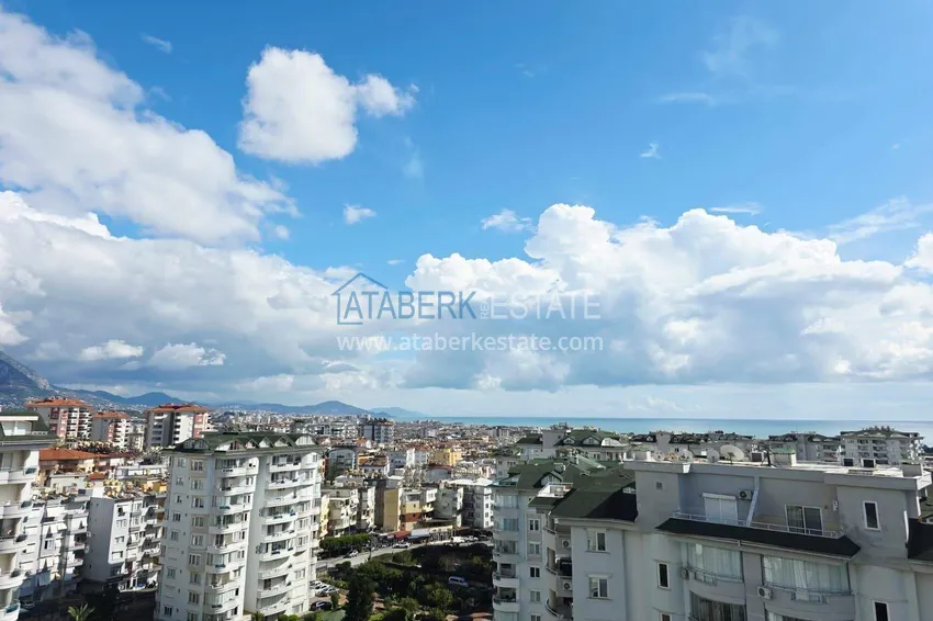 Purchase 3+1 apartments with sea views in Alanya, Cikcilli district - property under a residence permit 15 