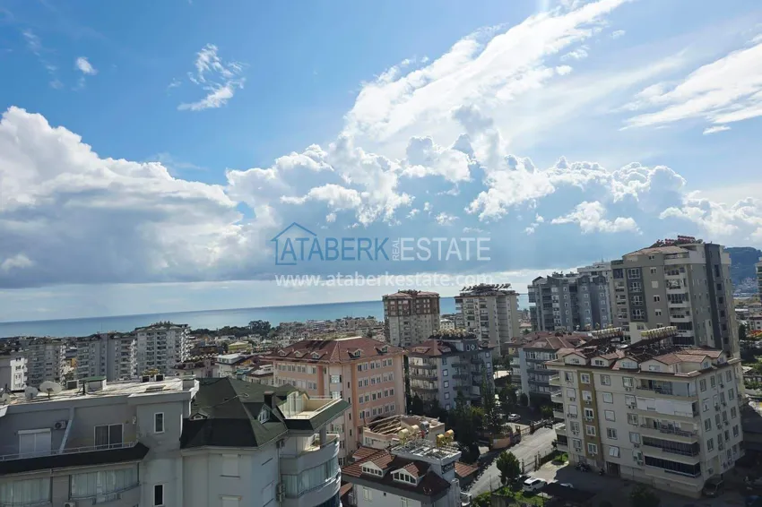 Purchase 3+1 apartments with sea views in Alanya, Cikcilli district - property under a residence permit 36 