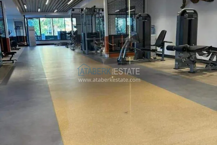 Apartment 1+1 on the first line in Mahmutlar — furnished and with sea views in a five-star hotel-level complex 26 