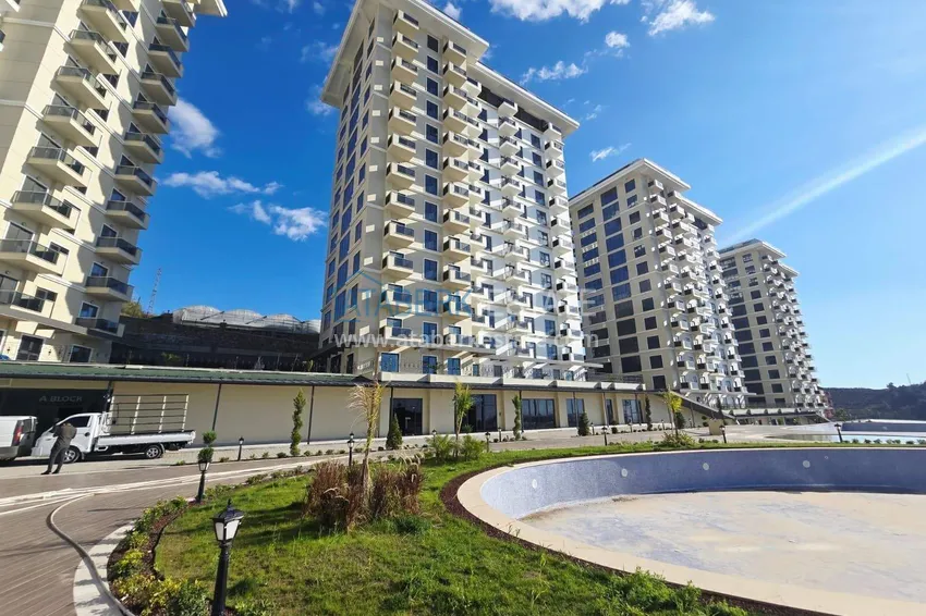 1+1 apartment with mountain views in Mahmutlar - a new residential complex with a transfer to the sea 3 