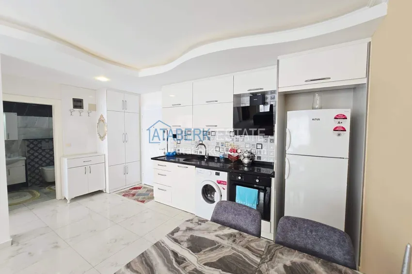 Purchase  1+1 furnished apartment in the center of Mahmutlar  3 