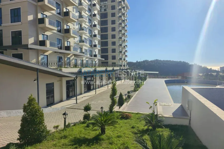 1+1 apartment with mountain views in Mahmutlar - a new residential complex with a transfer to the sea 6 