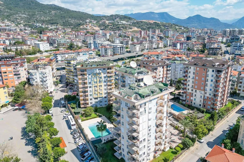 Furnished apartment in the very center of Alanya 9 