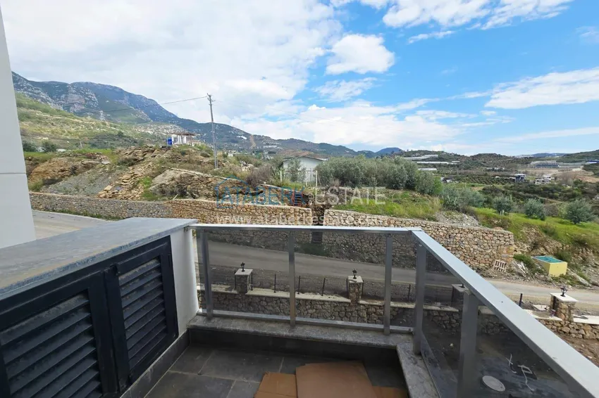 Purchase 1+1 apartment with mountain views in Mahmutlar - a new residential complex with a transfer to the sea 8 