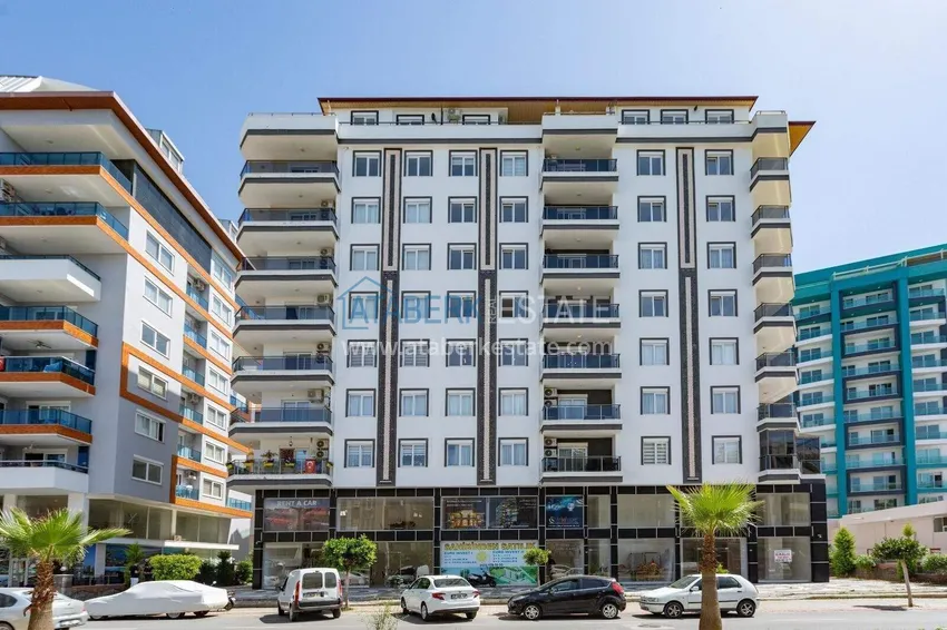 3+1 duplex apartment with furniture in Mahmutlar — two glazed balconies and panoramic sea views 1 