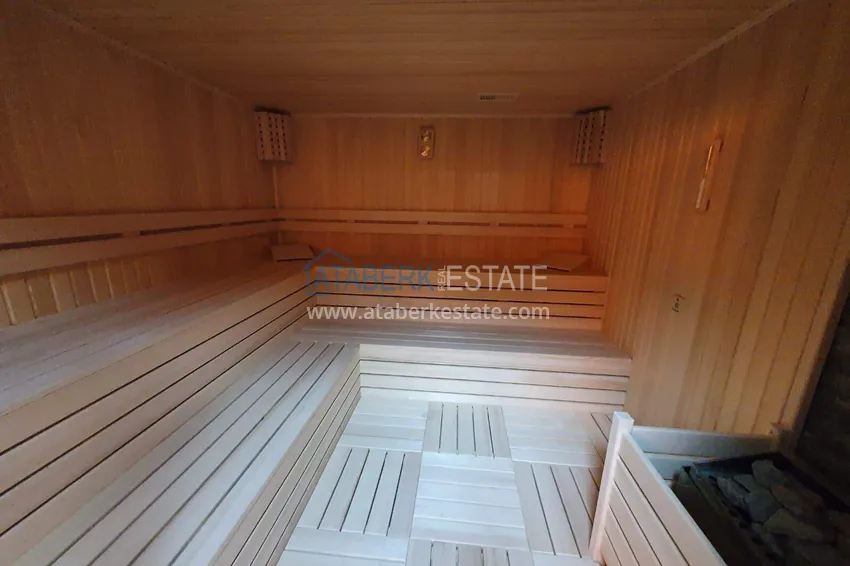 3+1 duplex apartment with furniture in Mahmutlar — two glazed balconies and panoramic sea views 11 