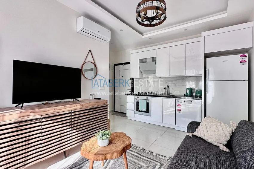 Purchase  Turnkey one-bedroom apartment in Alanya, Mahmutlar district 1 