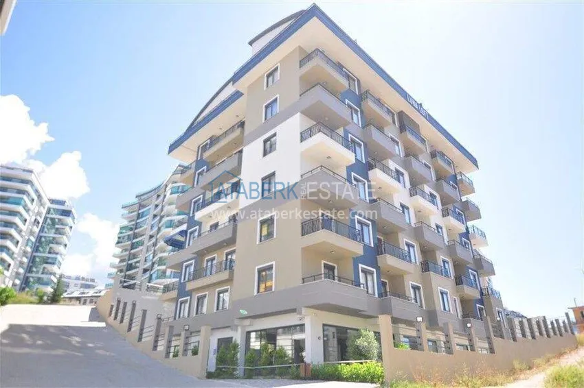 Turnkey one-bedroom apartment in Alanya, Mahmutlar district 2 