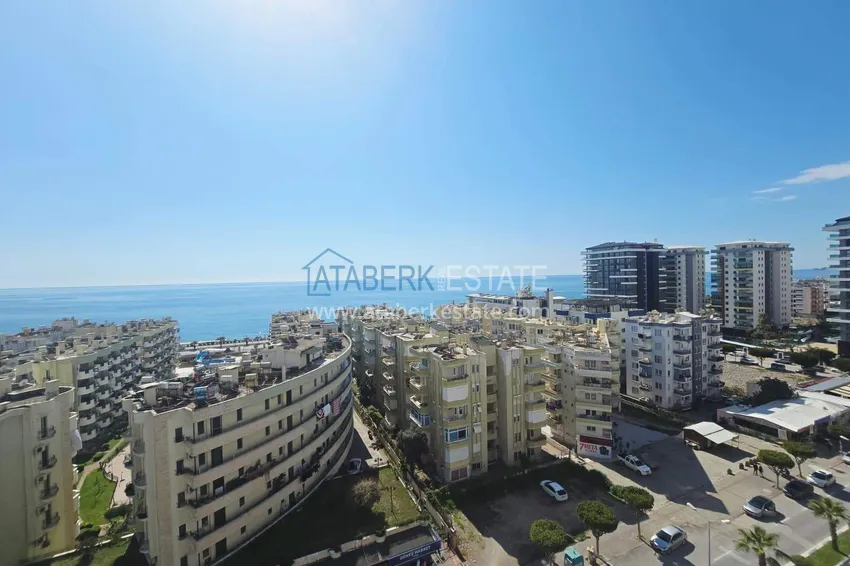 Purchase 3+1 duplex apartment with furniture in Mahmutlar — two glazed balconies and panoramic sea views 29 